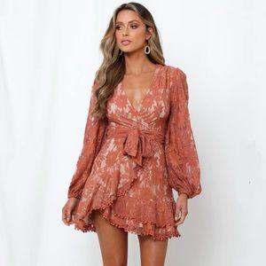 Hello Molly | Elevated Angels Dress | XS | Rose